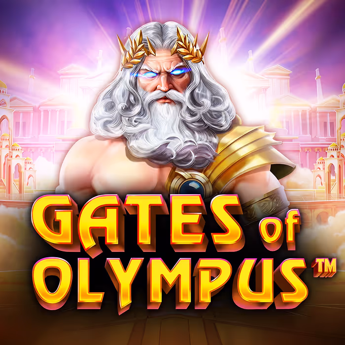Gates of Olympus Greek mythology slot with cascading reels and multiplier symbols